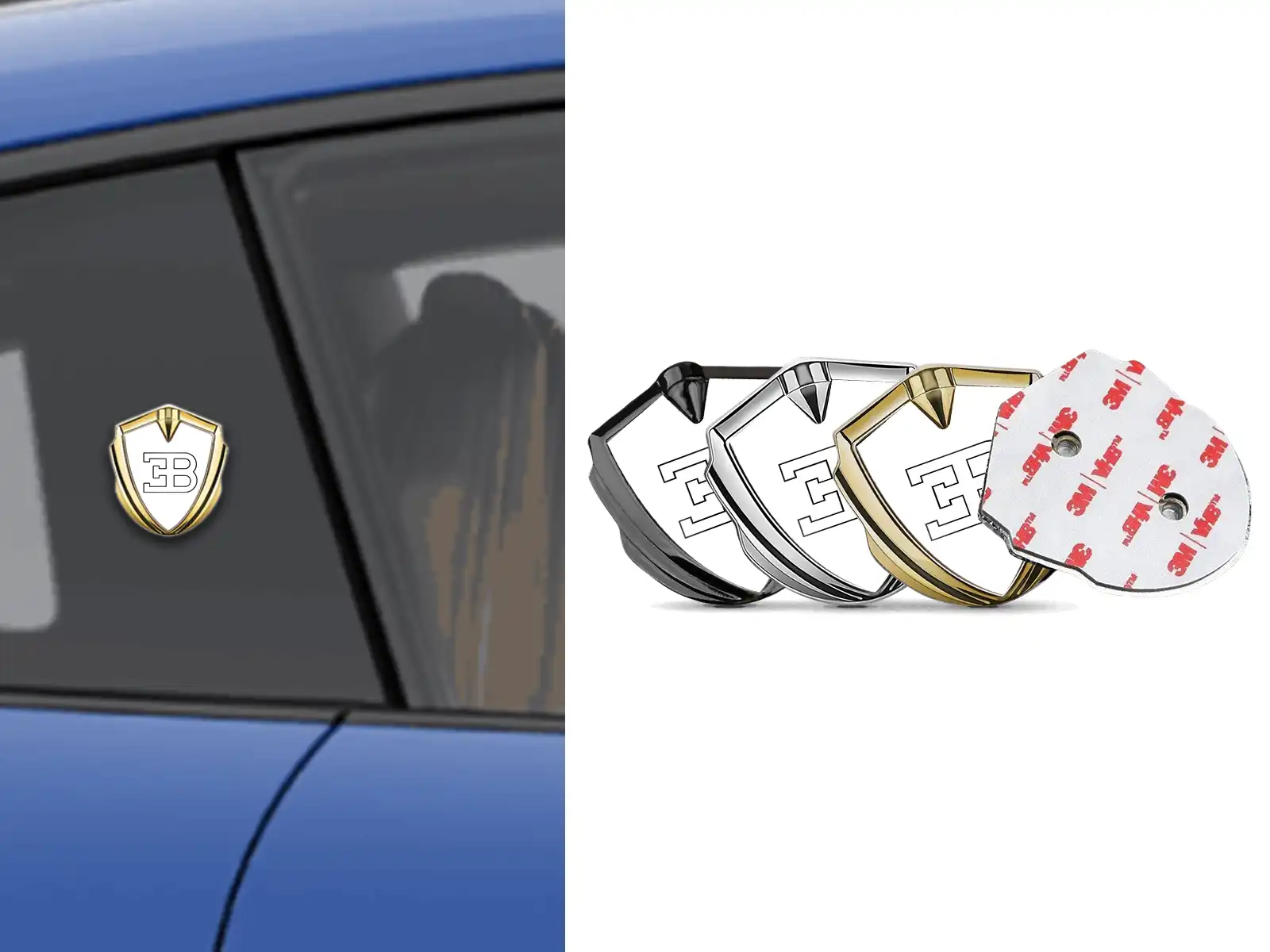 Bugatti Emblem Fender Abzeichen Max Kraft Hochwertig